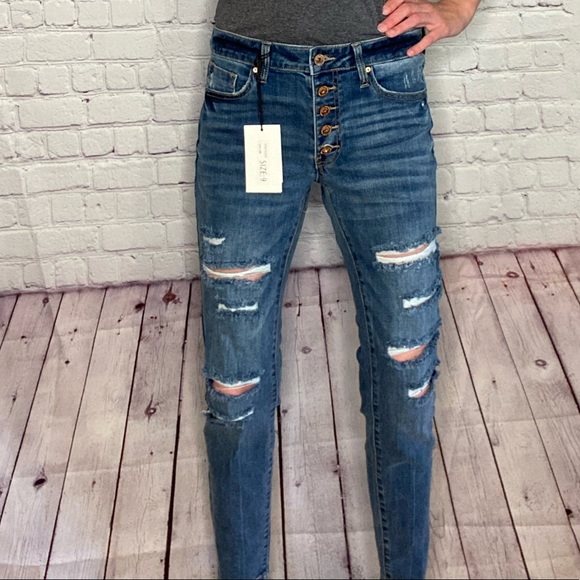 Special A Destroyed denim jeans. NWT - Picture 2 of 5